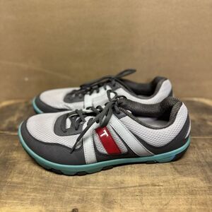 True Linkswear Sz 8.5‎ Men's Sensei Gray Blue Spikeless Golf Shoes Sneakers